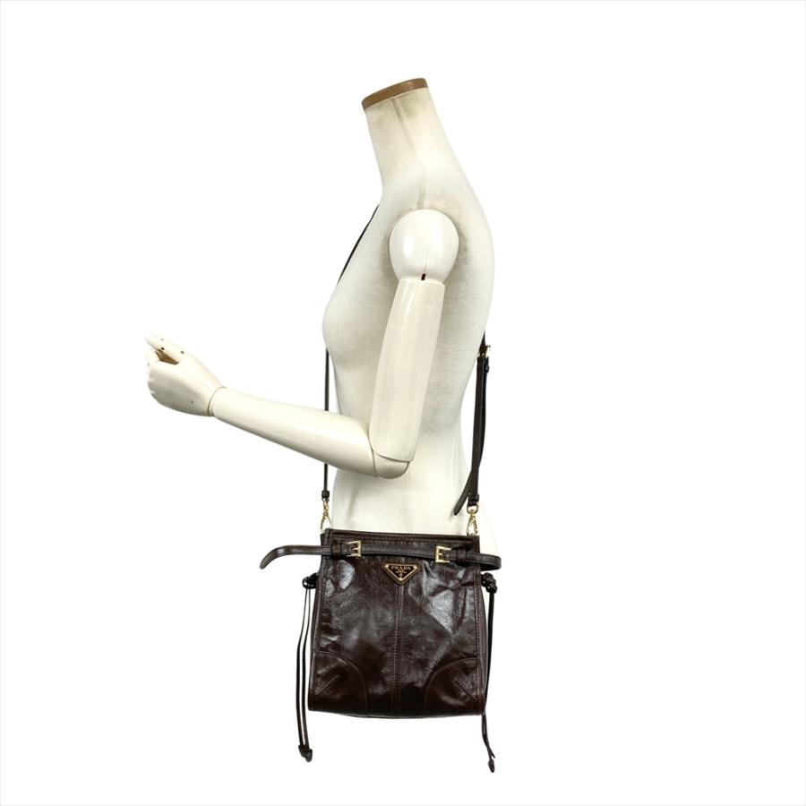 PRADA（プラダ） ボニー ミニ ショルダーバッグ 2WAY レザー 1BH229