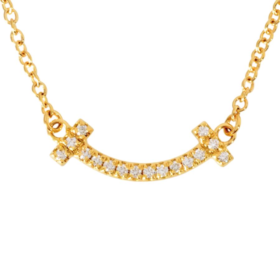 Tiffany T ティファニー Tiffany&Co. Tスマイル ミニ ネックレス