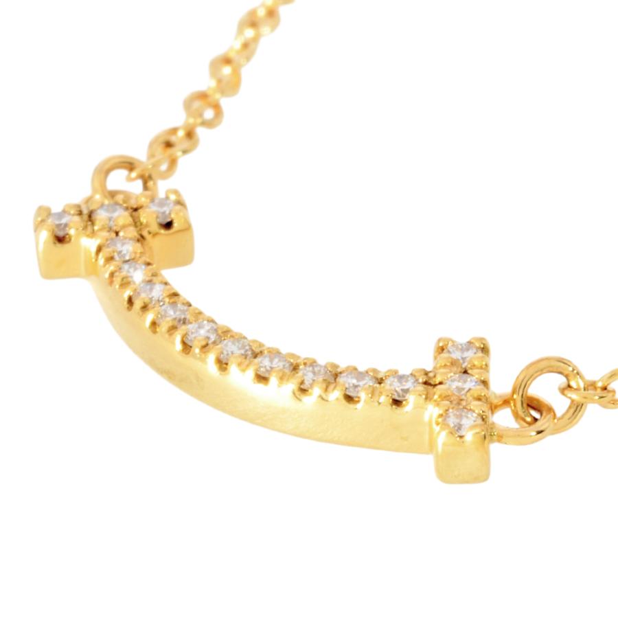 Tiffany T ティファニー Tiffany&Co. Tスマイル ミニ ネックレス