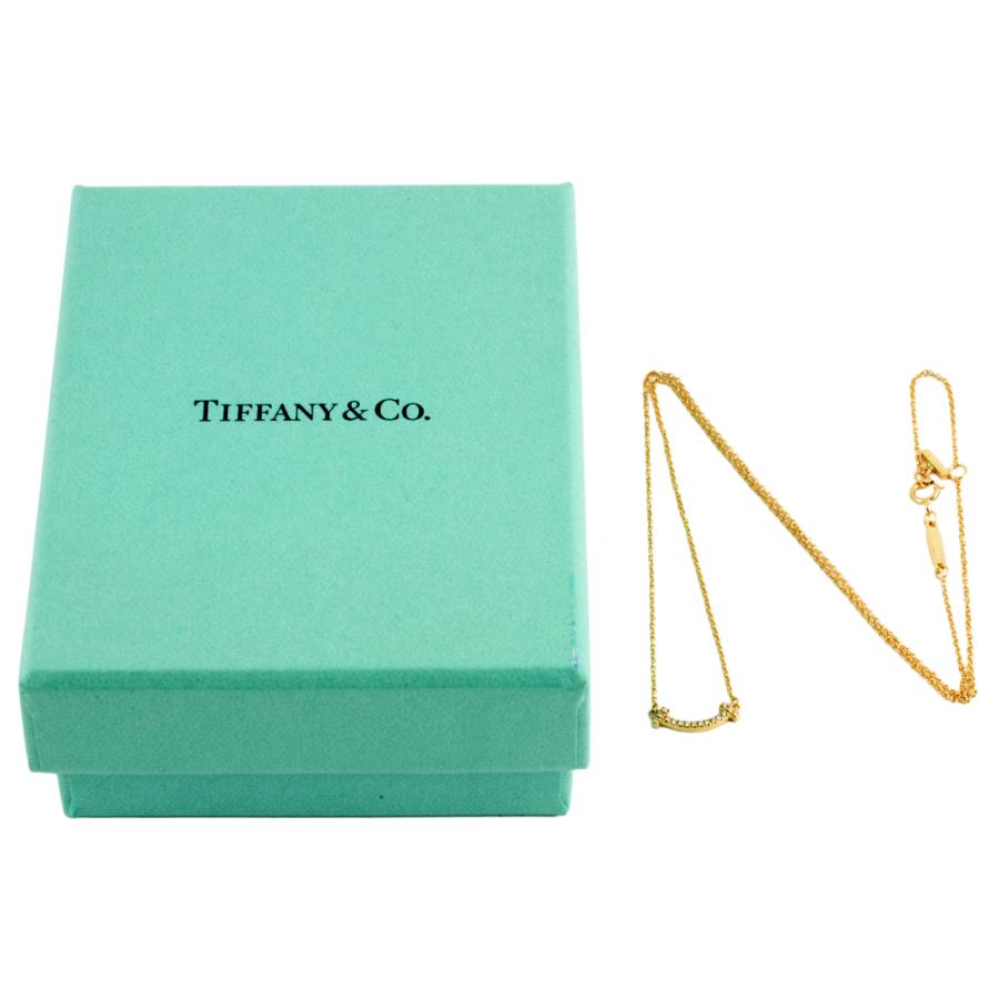 Tiffany T ティファニー Tiffany&Co. Tスマイル ミニ ネックレス