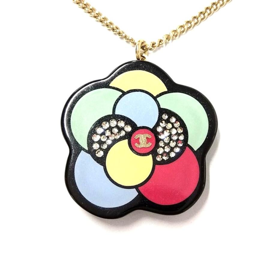 CHANEL（シャネル） カメリア ココマーク ネックレス メタル ライン 