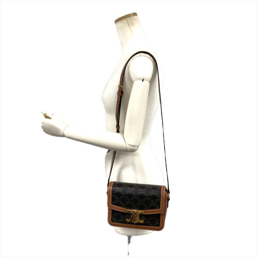CELINE（セリーヌ） ティーントリオンフ ショルダーバッグ キャンバス