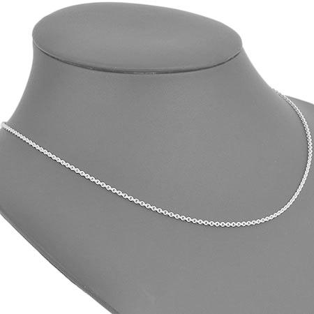美品/純正チェーン✨BVLGARI ネックレス ビーゼロワン リング シルバー BVLGARI（ブルガリ） ビーゼロワン ネックレス チェーン 41cm K18WG