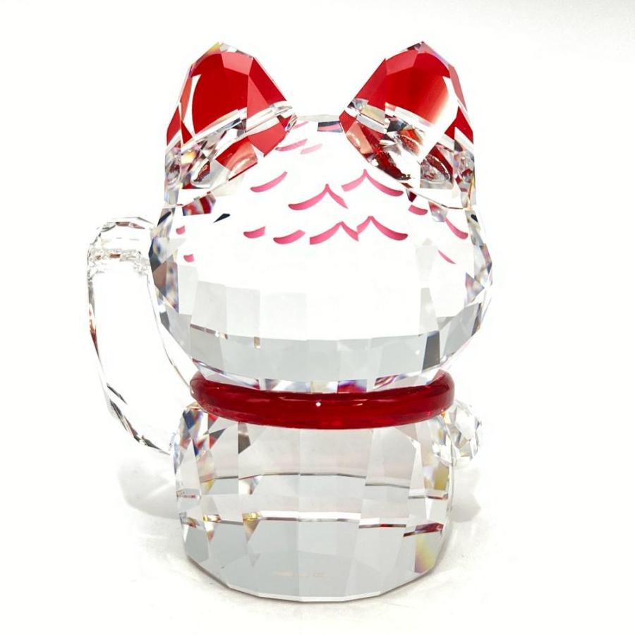 SWAROVSKI（スワロフスキー） ラッキーキャット 招き猫 オブジェ 置物