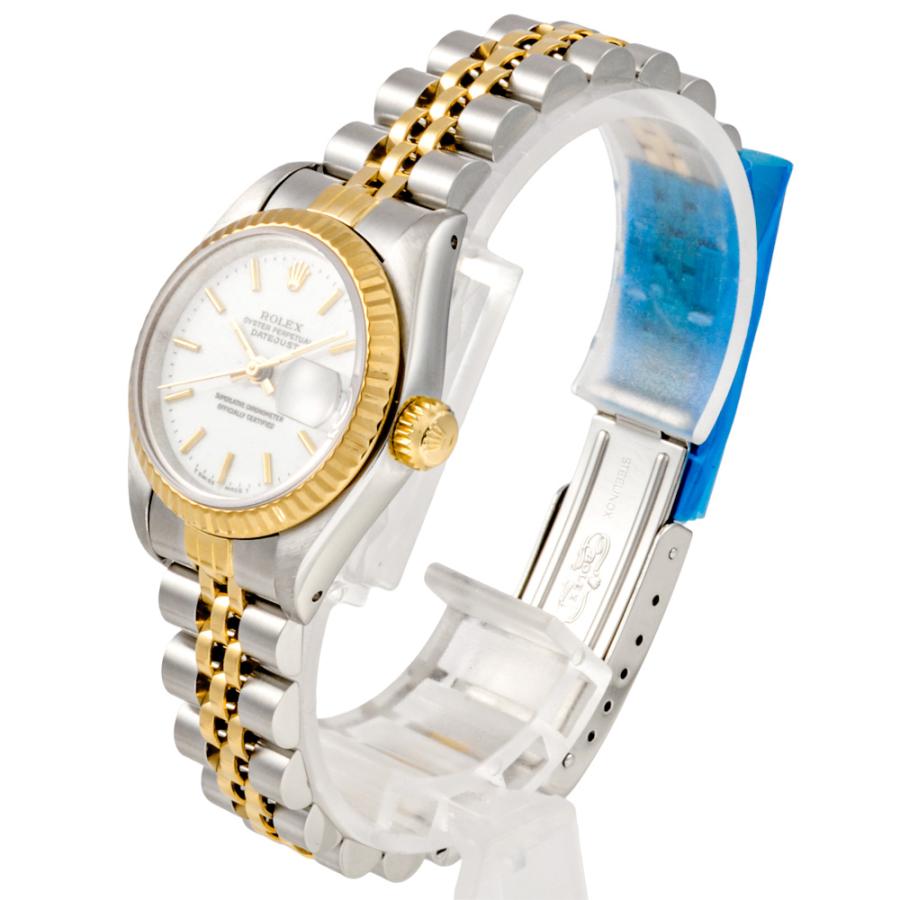 デイトジャスト ロレックス ROLEX 69173 E番 腕時計 自動巻 ホワイト