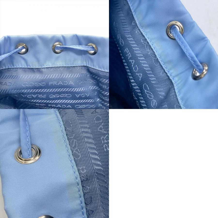 PRADA 水色 ナイロン 巾着ポーチ 楽天市場】【2000円OFFクーポンでお得！】プラダ （PRADA