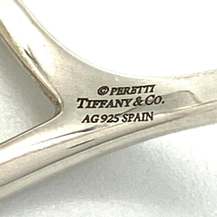 ティファニーオープンハートリング　ペレッティ925シルバーリング13号 ティファニーオープンハートリング ペレッティ925シルバーリング