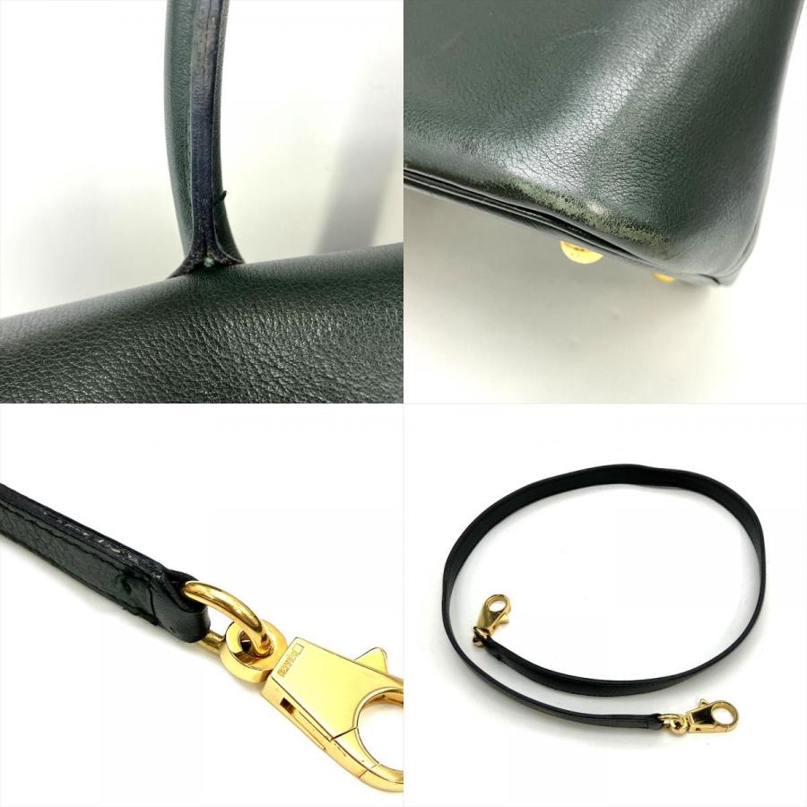 ボリード エルメス HERMES 35 ハンドバッグ 2WAY アルデンヌ 〇U刻印 
