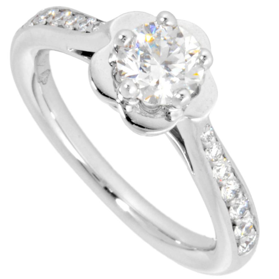 CHANEL（シャネル） カメリア リング 指輪 ダイヤモンド 0.40ct #46