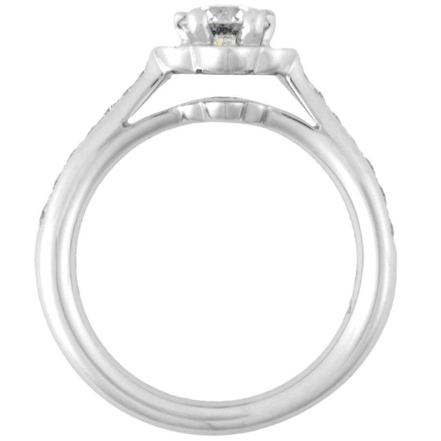 CHANEL シャネル カメリア リング 指輪 ダイヤモンド 0.40ct #46