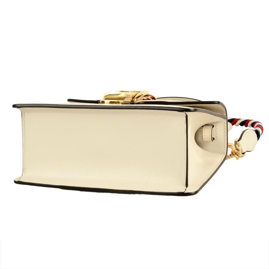 グッチ GUCCI シルヴィ 470270 2WAYバッグ カバン ハンドバッグ ショルダーバッグ レザー ホワイト GUCCI（グッチ） シルヴィ ハンドバッグ 2WAY レザー 470270 ホワイト