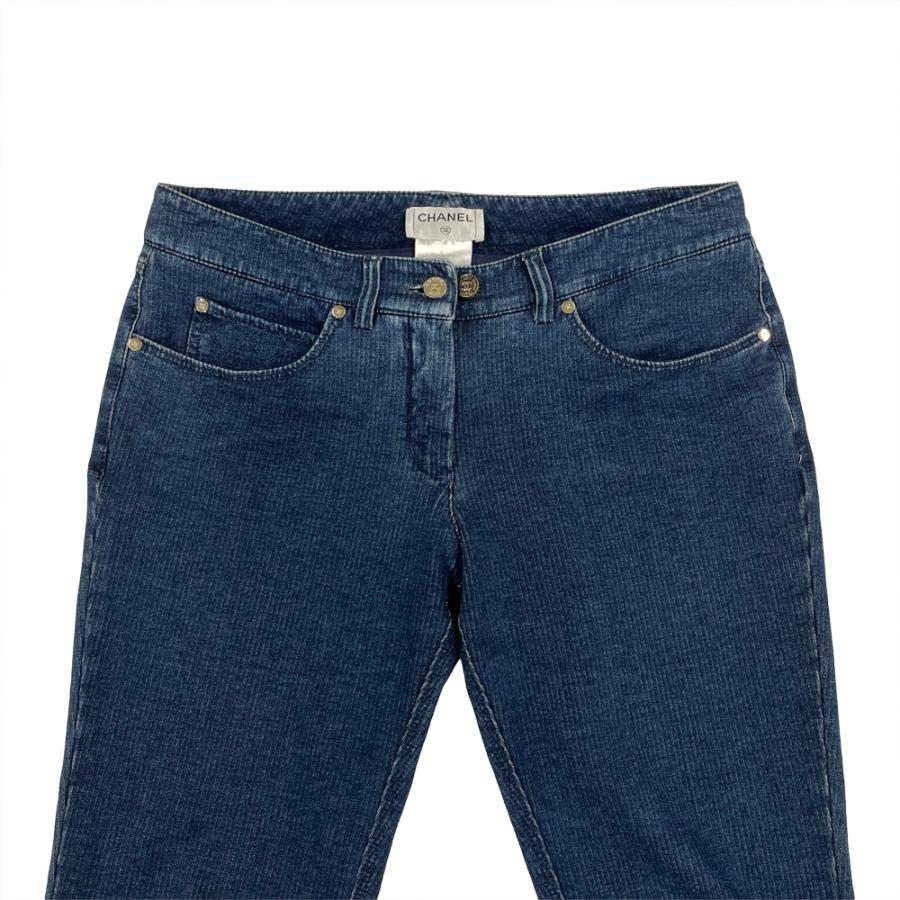 CHANEL（シャネル） マトラッセポケット ストレッチ スキニー ジーンズ