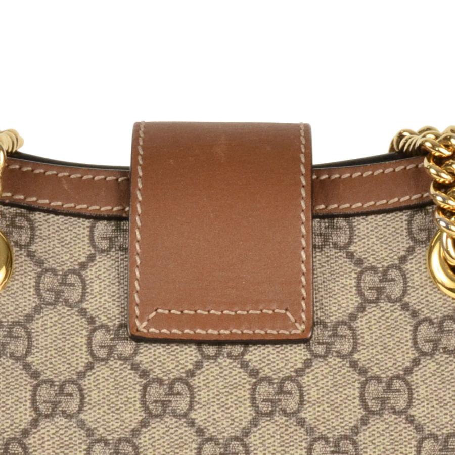 GUCCI 〔パドロック〕ミディアム トートバッグ パドロック〕ミディアム トートバッグGGスプリーム キャンバス