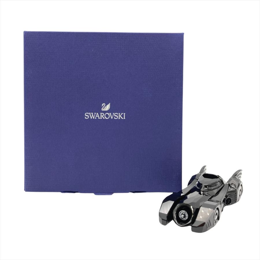 スワロフスキー SWAROVSKI DCコミックス バットマン バットモービル オブジェ 置物 5492733 ブラック_7