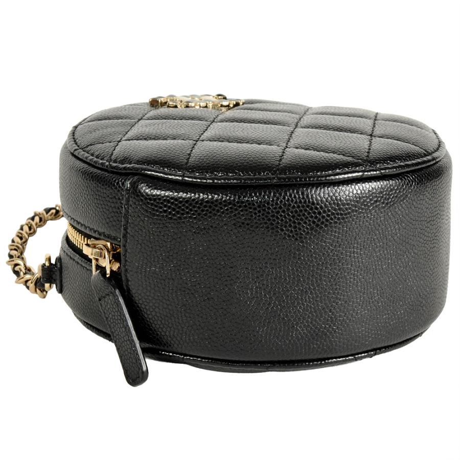 シャネル キャビアスキン ラウンド チェーンショルダーバッグ CHANEL（シャネル） ラウンド チェーン ショルダーバッグ キャビア
