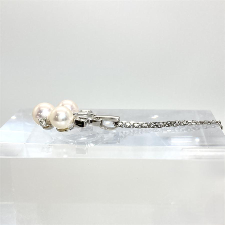 MIKIMOTO パール ネックレス 長さ 45㎝ 珠サイズ 約6.5mm 総重量28.3g 金具 750(18金) ミキモト アクセサリー K18 札幌 手稲 MIKIMOTO パール ネックレス 長さ 45㎝ 珠サイズ 約6.5mm 総重量28.3g