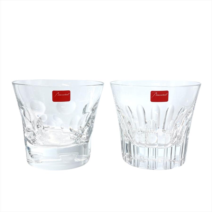 バカラ（Baccarat） ベルーガ エトナ ロックグラス ペアセット グラス