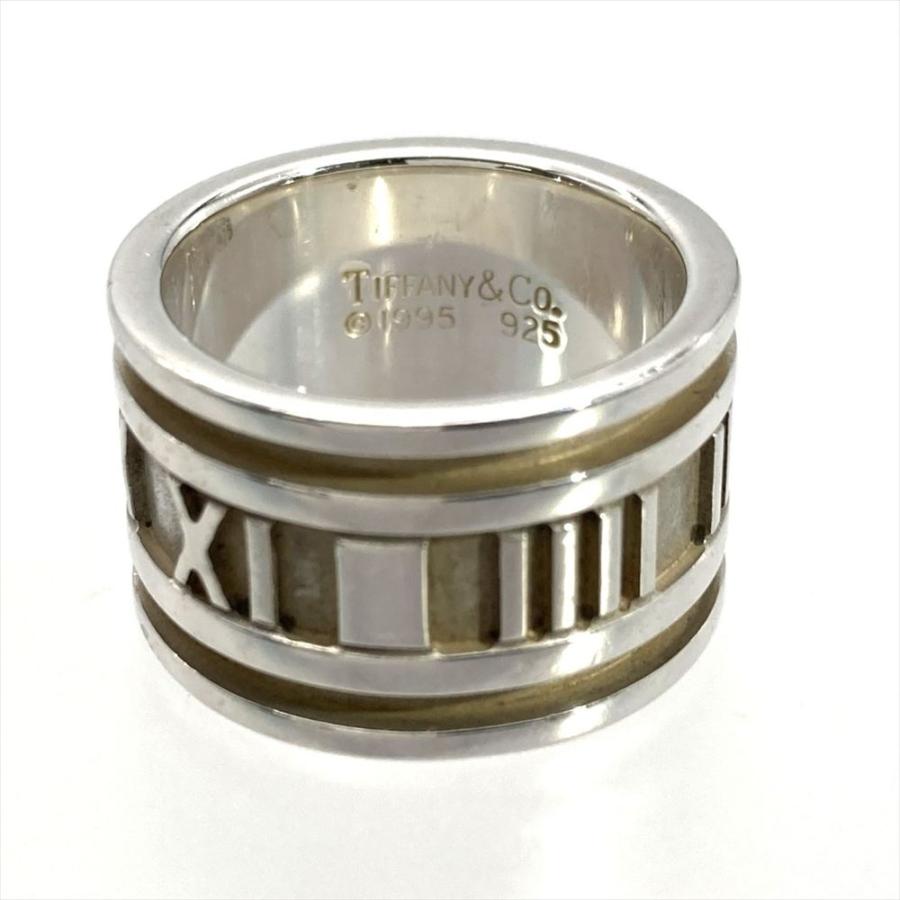限定価格【極美品】ティファニー アトラスワイドリング SV925 約8号 TIFFANY&Co.（ティファニー） アトラス ワイド リング 指輪 約8号