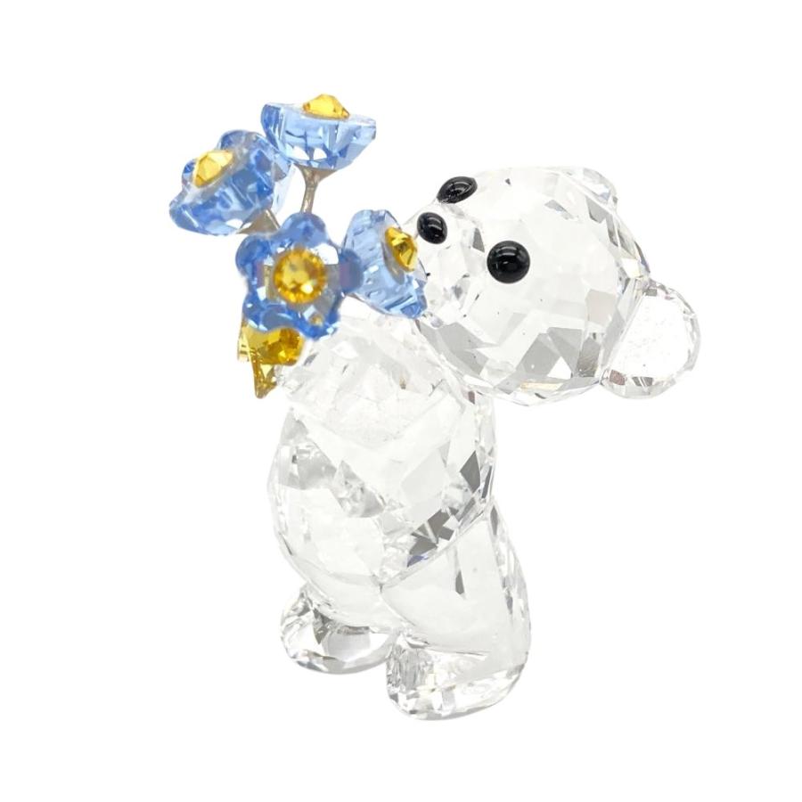 SWAROVSKI（スワロフスキー） クリスベア 忘れな草 フォーゲットミー