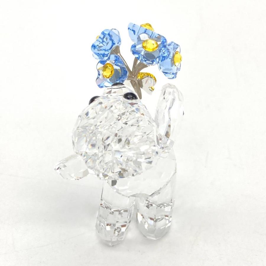 SWAROVSKI（スワロフスキー） クリスベア 忘れな草 フォーゲットミー