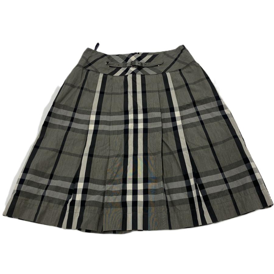 BURBERRY バーバリー ノバチェック スカート コットン ナイロン FXA18 