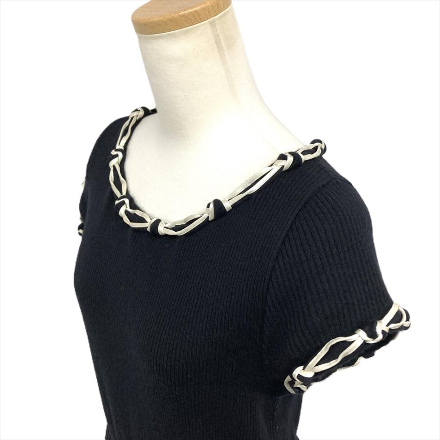 CHANEL（シャネル） リブニット ワンピース ウール P31449K00492 