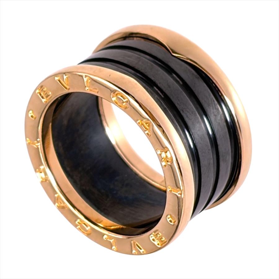 BVLGARI（ブルガリ） ビー・ゼロワン 4バンド リング 指輪 #52 K18PG