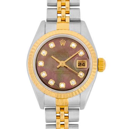 ROLEX（ロレックス） デイトジャスト 79173NG YG×SS P番 レディース