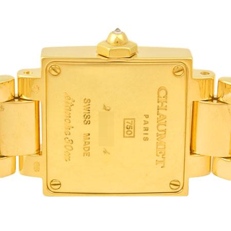 【美品】ショーメ　レディース　腕時計　スタイル　カレ　12P　ダイヤモンド CHAUMET - 【美品】ショーメ レディース 腕時計 スタイル カレ