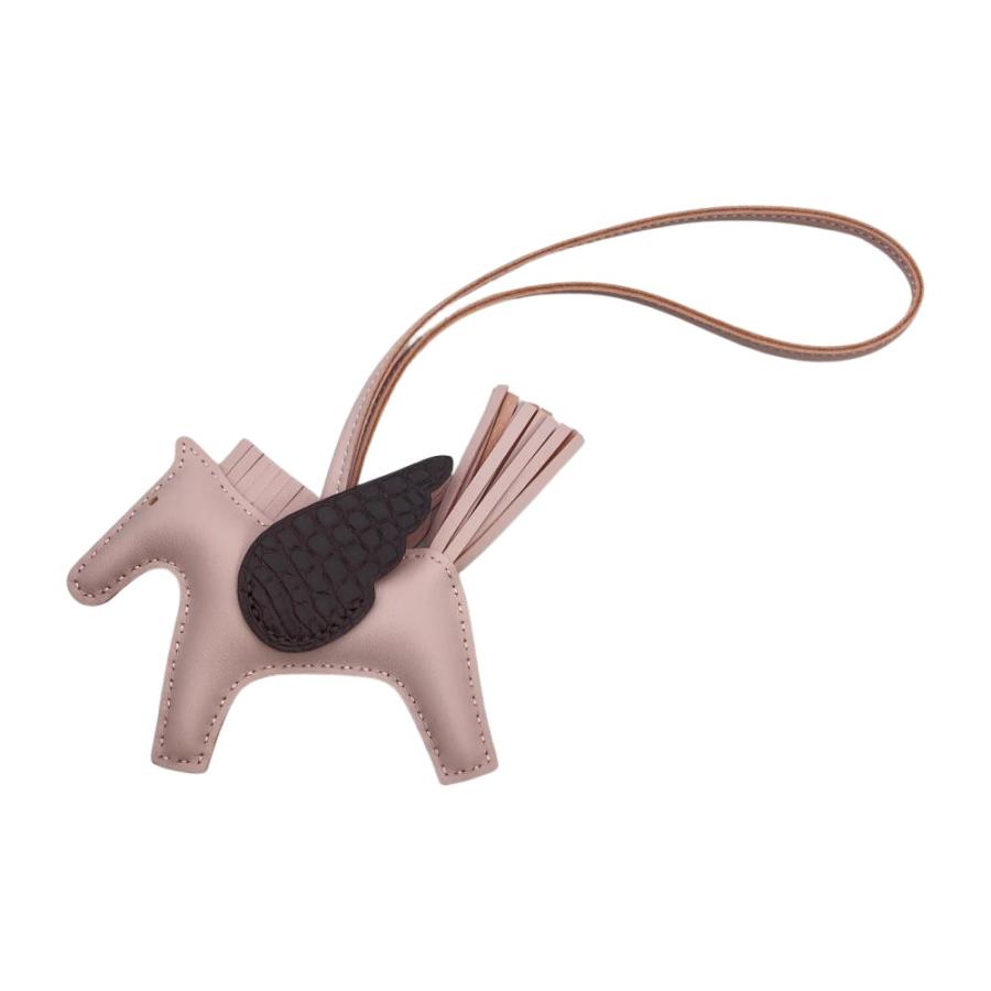 HERMES（エルメス） ロデオ ペガサス タッチ PM チャーム ピンク