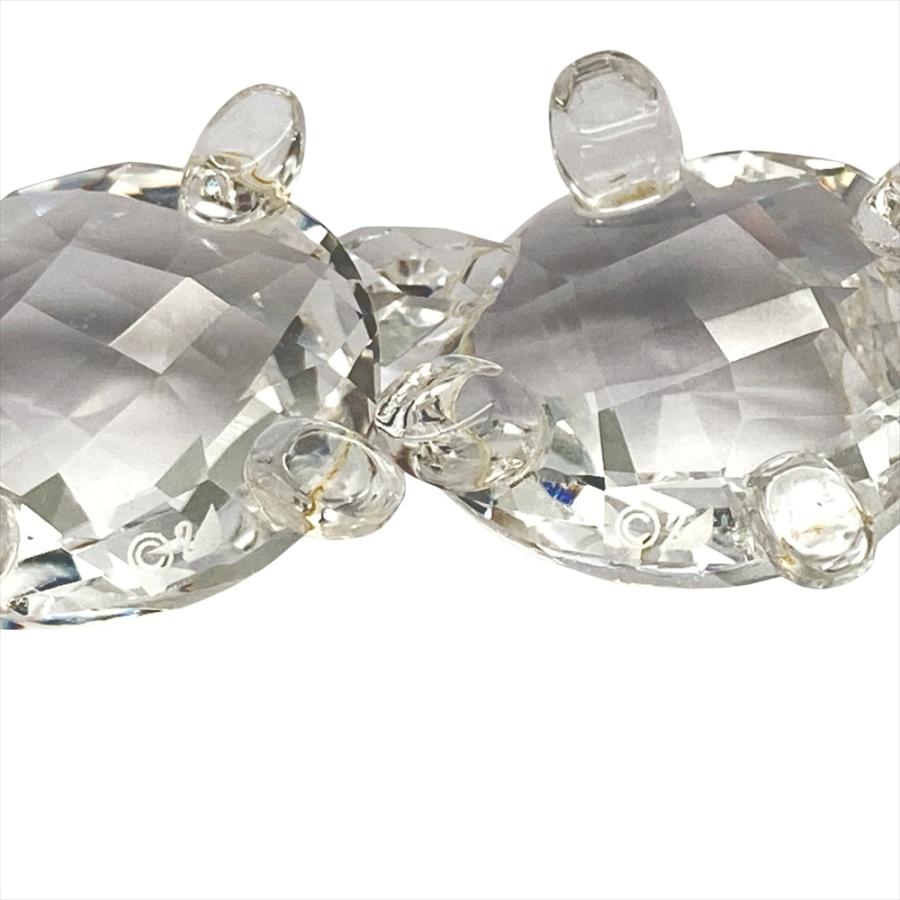 SWAROVSKI（スワロフスキー） ベイビータートル 2匹セット オブジェ