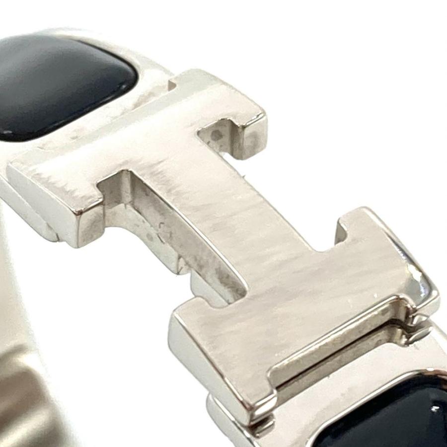 HERMES（エルメス） HERMES Hクリック シルバー バングル カフ