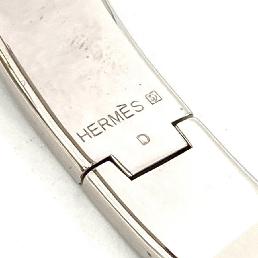 エルメス　シルバー　バングル　カフ HERMES（エルメス） HERMES Hクリック シルバー バングル カフ