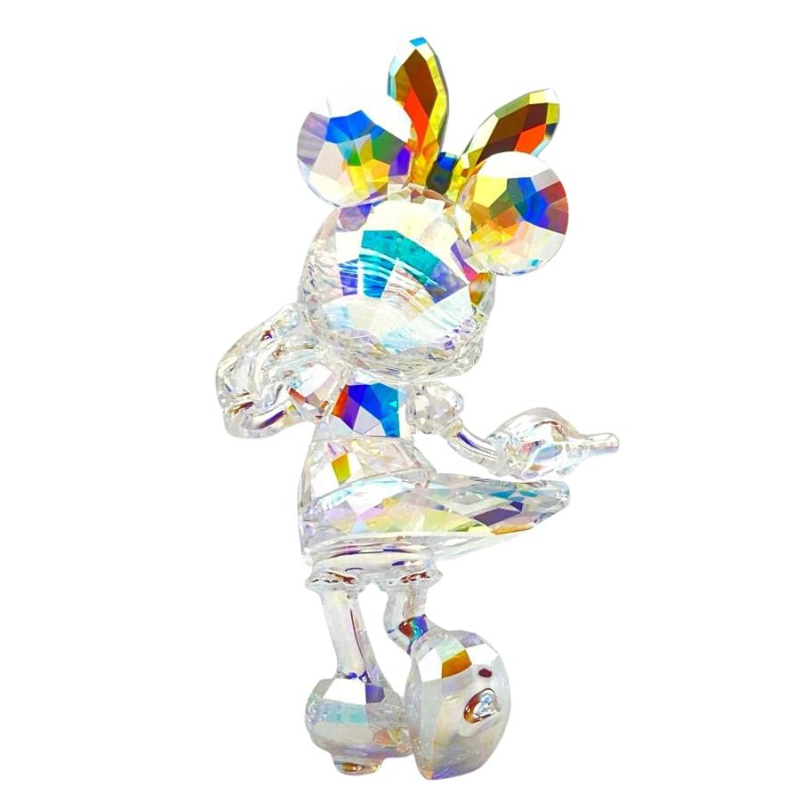 スワロフスキー SWAROVSKI ディズニー Disney ミニーマウス オブジェ 置物 5690168 クリア ミッキー&フレンズ