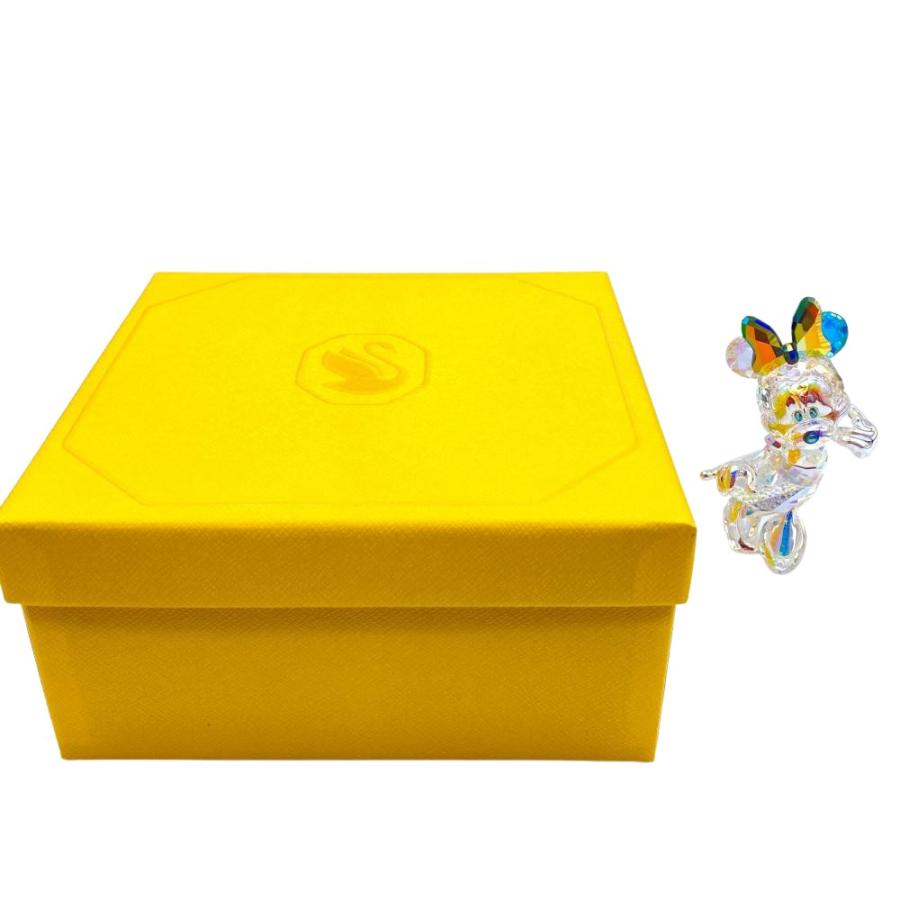 スワロフスキー SWAROVSKI ディズニー Disney ミニーマウス オブジェ 置物 5690168 クリア ミッキー&フレンズ