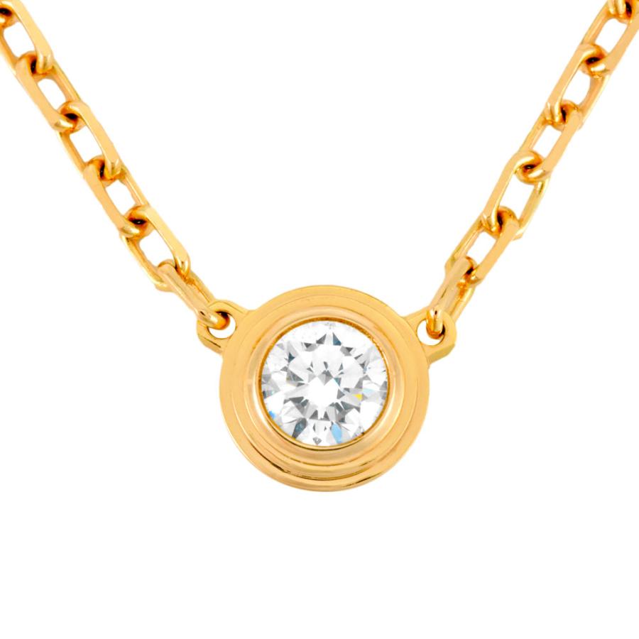 Cartier（カルティエ） ダムール ネックレス SM ダイヤモンド K18PG