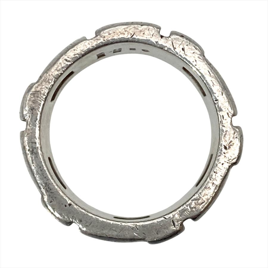 GUCCI　グッチ　SV925　ロゴ　リング　15　総重量7.03g　14号 国内発】GUCCI メンズ リング 15号 (GUCCI/指輪・リング) 298036 J8400