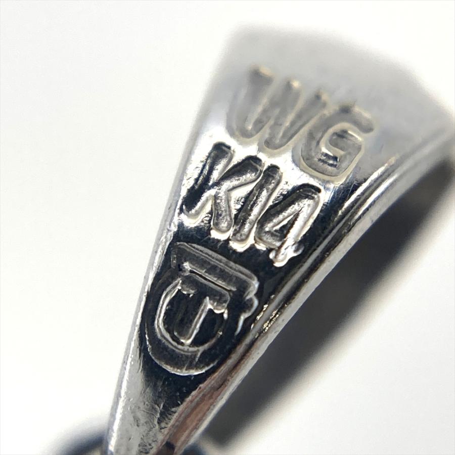 バロックパール　ペンダントトップ　14KWG タサキ TASAKI バロックパール 8.0mm ペンダントトップ K14WG 3.9g