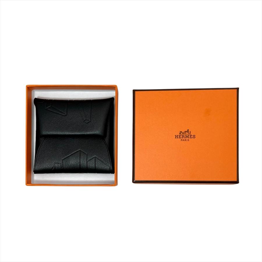 HERMES（エルメス） バスティア コインケース スイフト X刻印 ノワール