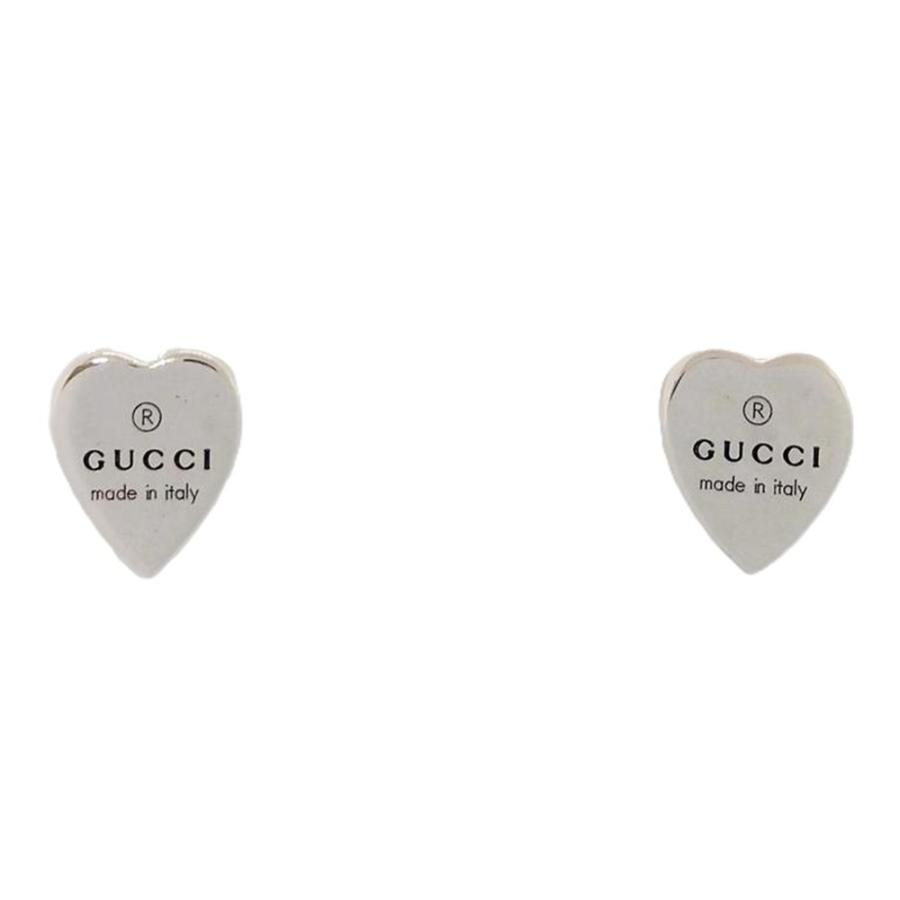 GUCCI グッチ ハートシェイプ ピアス SV925 シルバー ITALY : ゴールド
