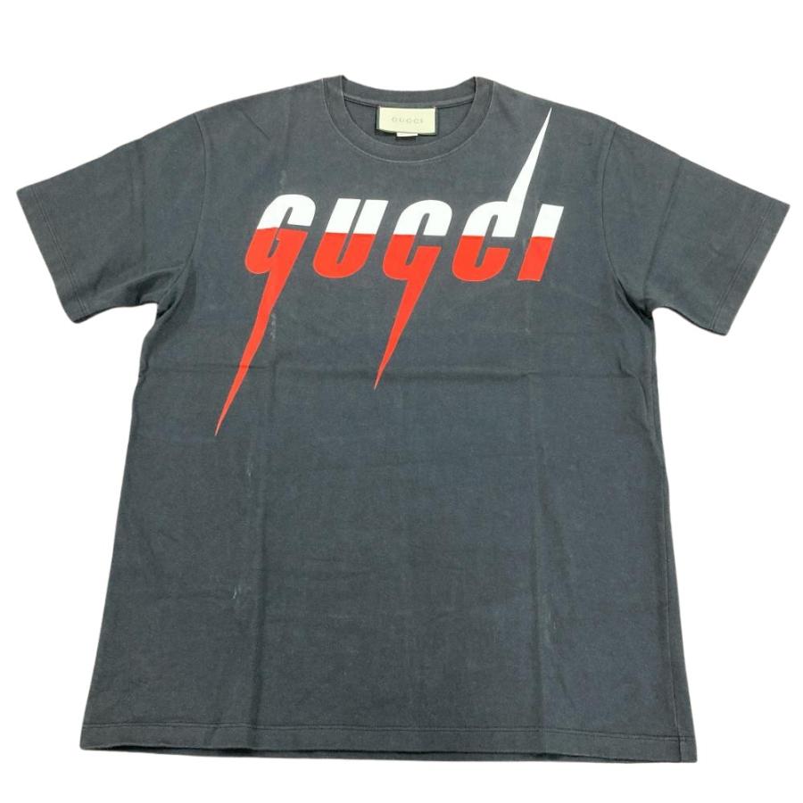 GUCCI（グッチ） ブレードプリント 半袖Tシャツ コットン 565806
