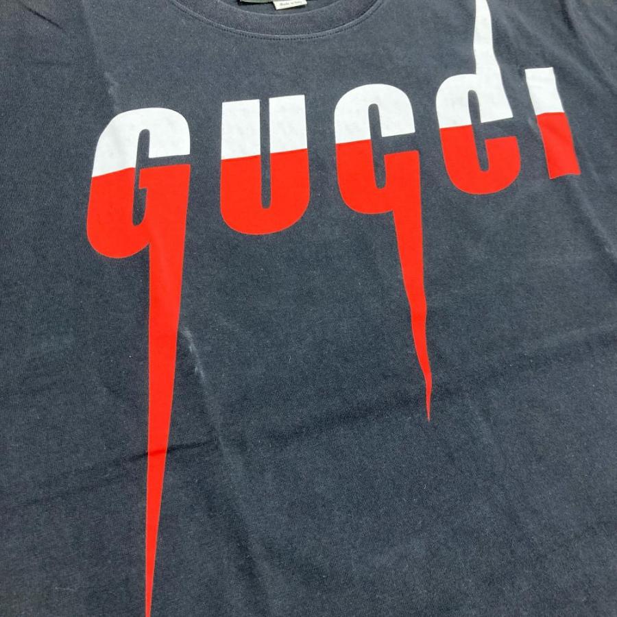 GUCCI（グッチ） ブレードプリント 半袖Tシャツ コットン 565806