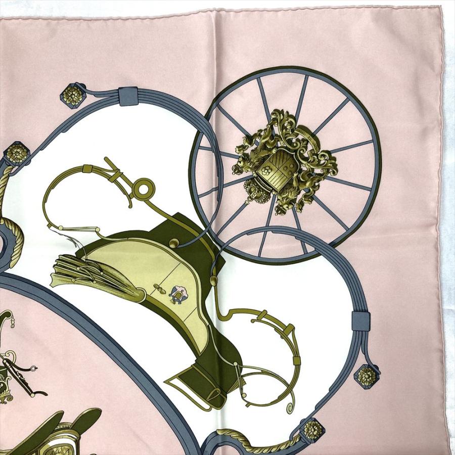 HERMES（エルメス） カレ90 SPRINGS スプリングス 馬車柄 LEDOUX