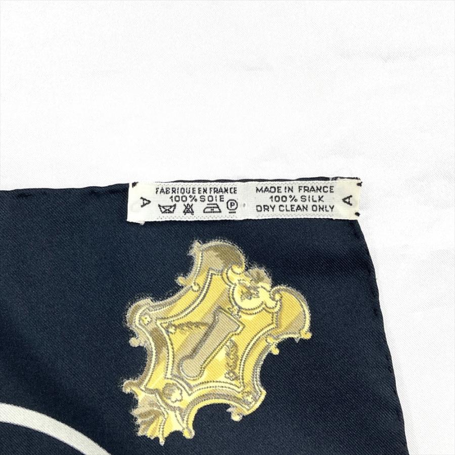 HERMES エルメス カレ 90 LES CLES スカーフ シルク ブラック 鍵 HERMES エルメス カレ 90 LES CLES スカーフ シルク ブラック 鍵