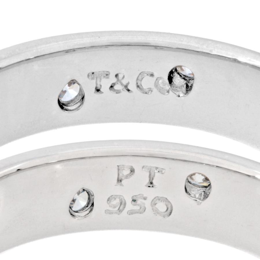TIFFANY&Co. ティファニー　Pt950天然ダイヤモンド　ドッツリング TIFFANY&Co. ティファニーPt950天然ダイヤモンドドッツリング