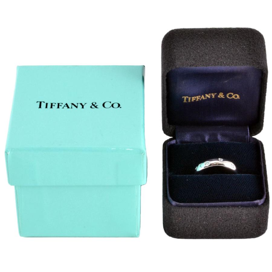 TIFFANY&Co. ティファニー　ドッツ ダイヤリング　Pt950 7号 brand-theatron_20285