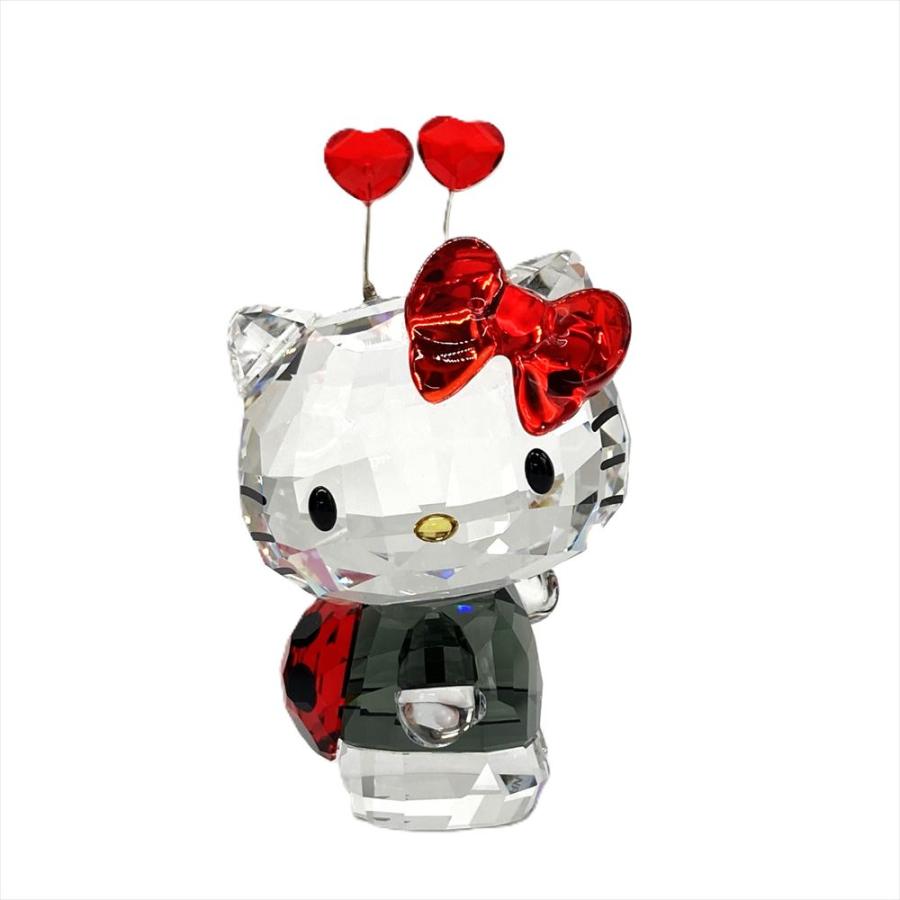 SWAROVSKI スワロフスキー サンリオ ハローキティ てんとう虫 オブジェ  