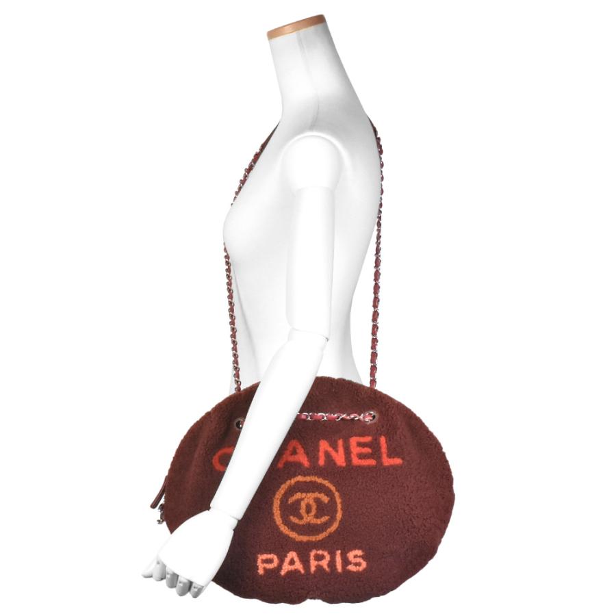 CHANEL ドーヴィル ラウンド チェーンショルダーバッグ 9691 CHANEL シャネル ココマーク ドーヴィル ラウンド チェーン