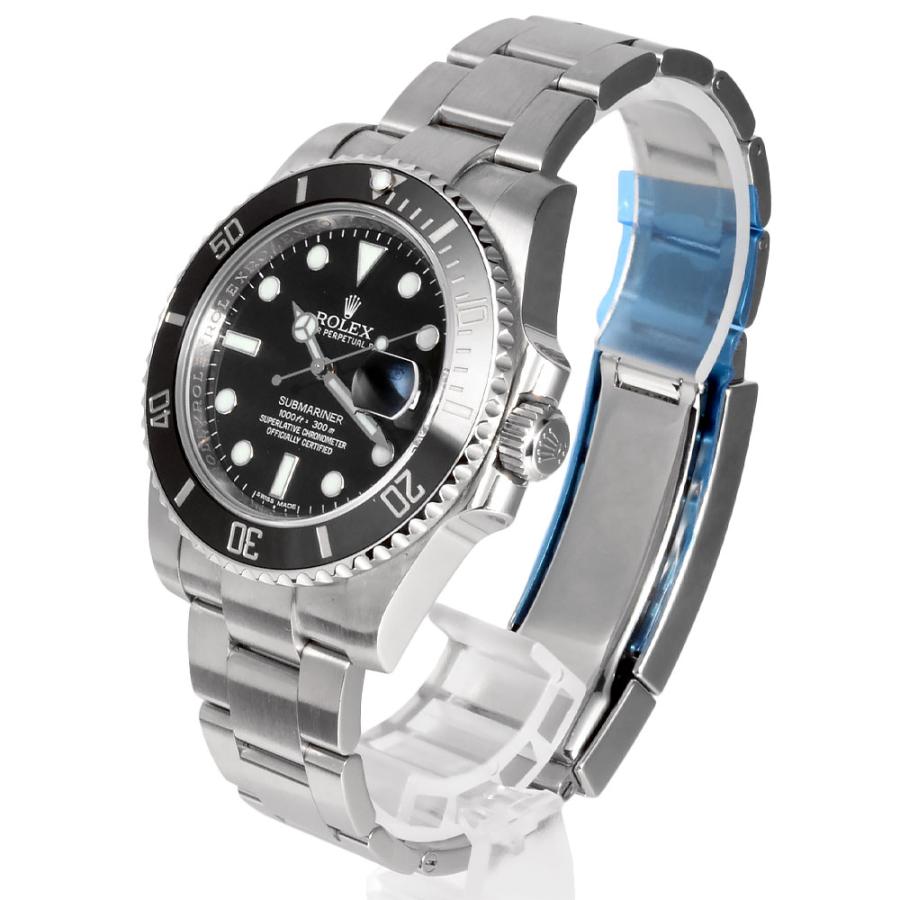 ロレックス ROLEX 116610LN サブマリーナ デイト G番 腕時計 自動巻 ブラック メンズ｜goldplazajp｜02