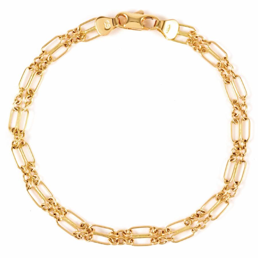 ウノアエレ UNOAERRE ブレスレット K18 YG アズキ